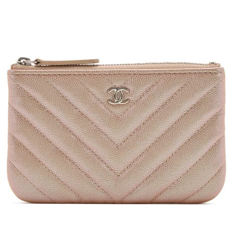 chanel iridescent rose gold chevron|Chanel Iridescent Rose Gold Chevron Quilted Caviar Medium .